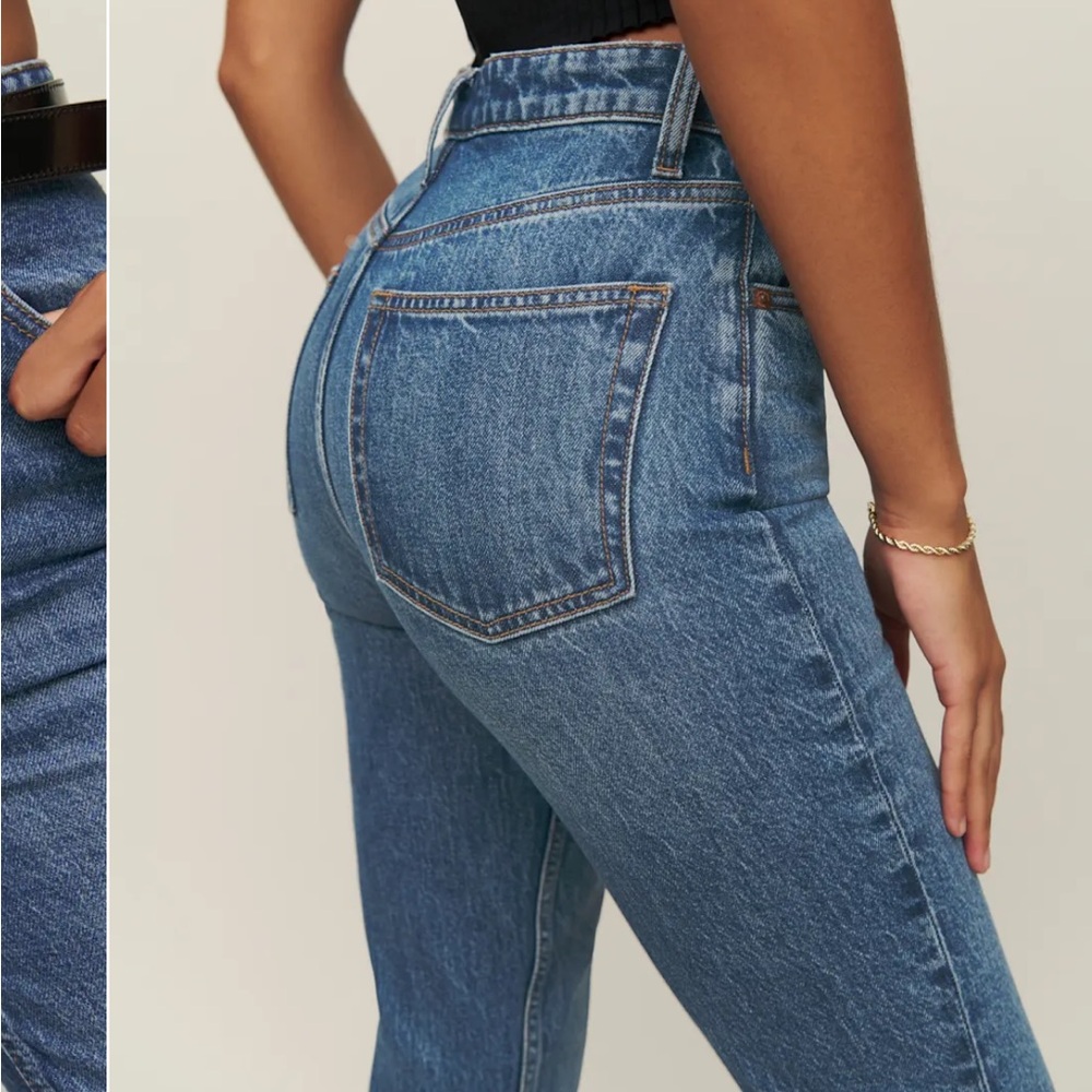 Reformation Peyton High Ride Bootcut Jeans - Picture 6 of 8